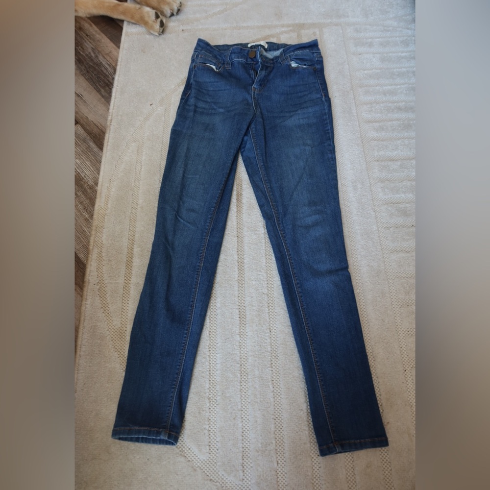 love, Fire Dark Blue Skinny Jeans